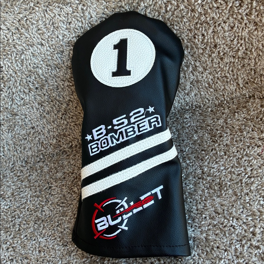 Bullet B-52 Bomber #1 Driver Golf Club Headcover